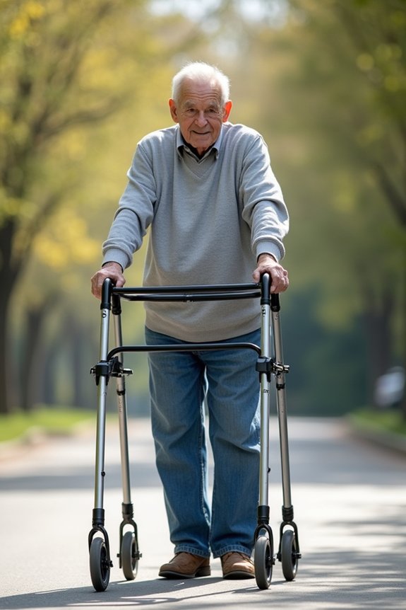 proper posture while walking