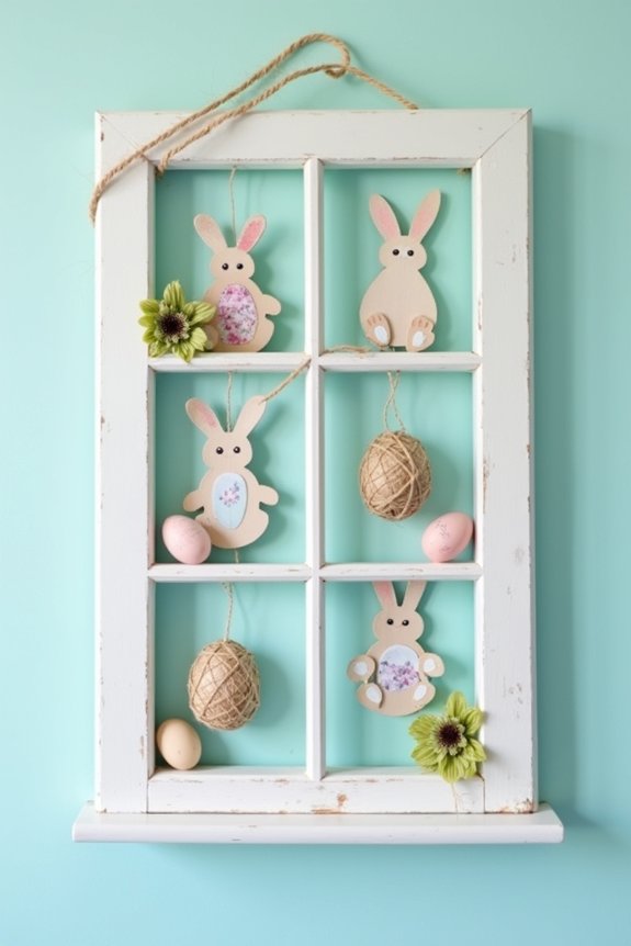repurposed frame for photos