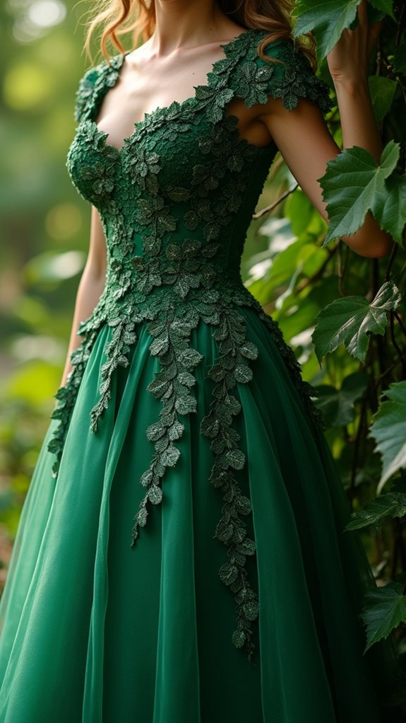retro botanical print dress