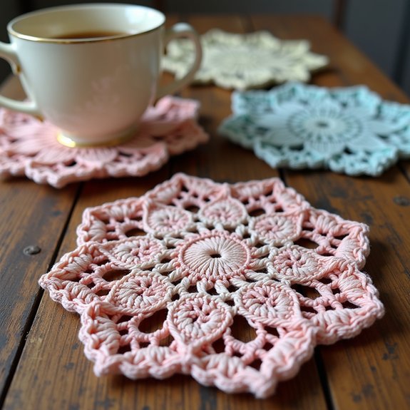 retro design drink coaster