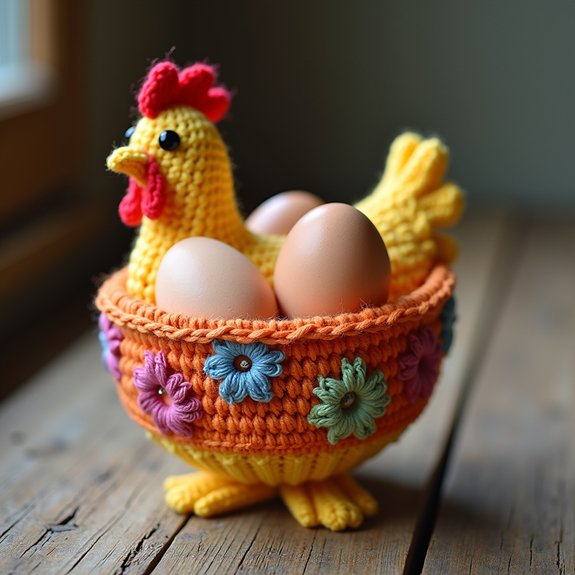 retro egg storage solution