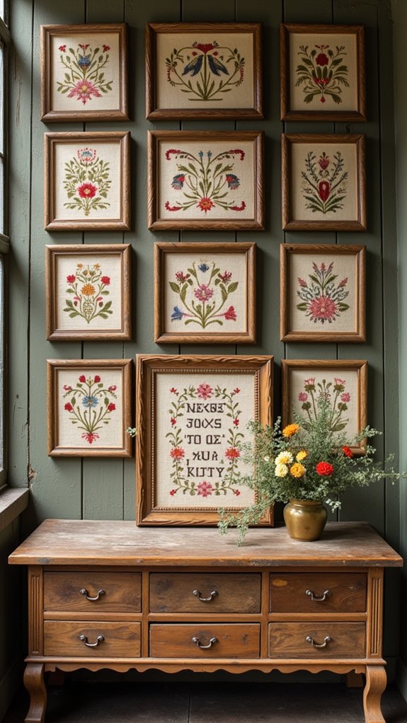 retro style craft patterns