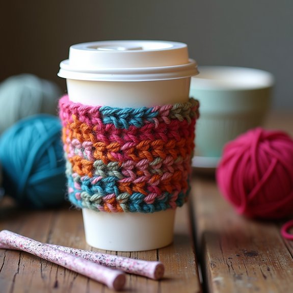 reusable coffee cup sleeves