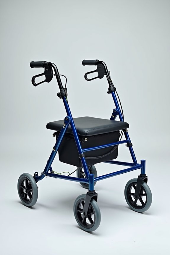 rollator essential component overview