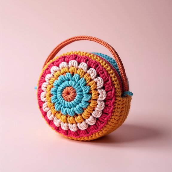 round coin bag design