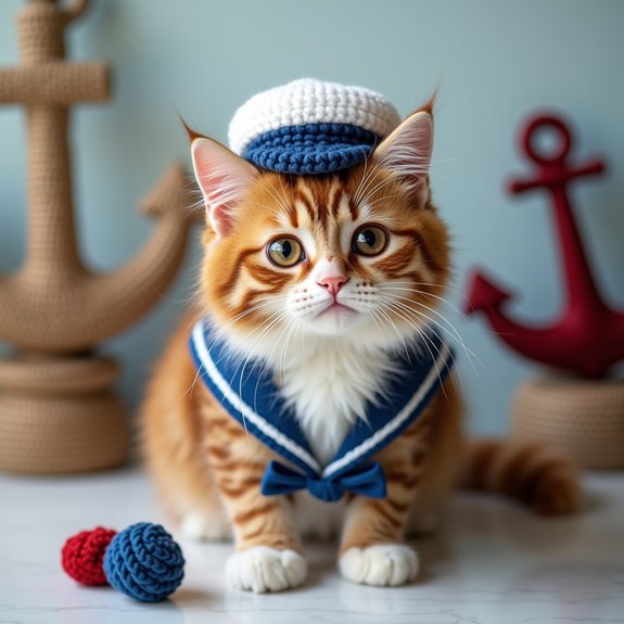 sailor hat for cats