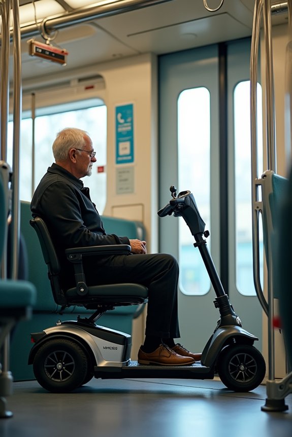 scooter friendly train travel tips