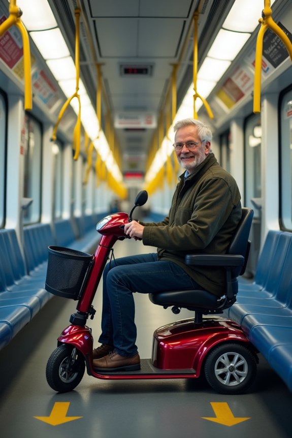 scooter loading and safety
