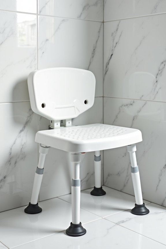 shower stool selection criteria