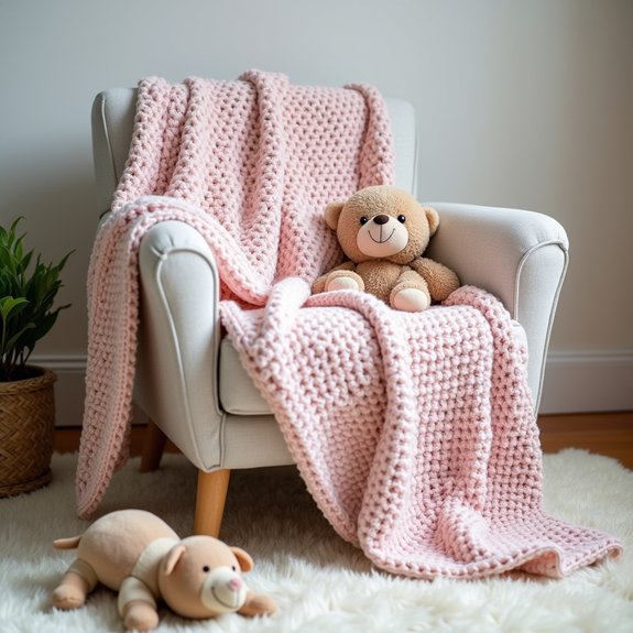 simple and cozy blanket
