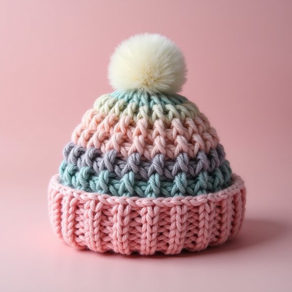 simple knit hat pattern