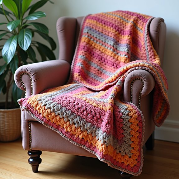 single crochet border technique