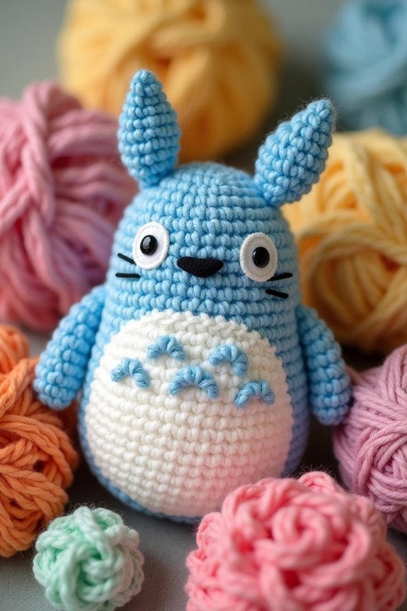 soft totoro stuffed toy