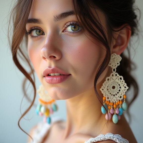 sophisticated dangling jewelry pieces