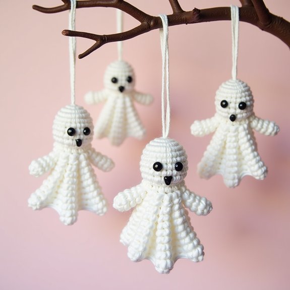 spooky decorative ghost ornaments