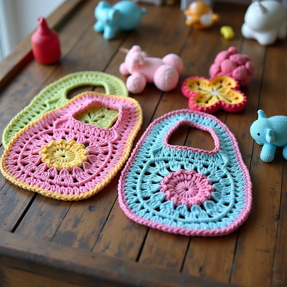 stylish and practical baby bibs