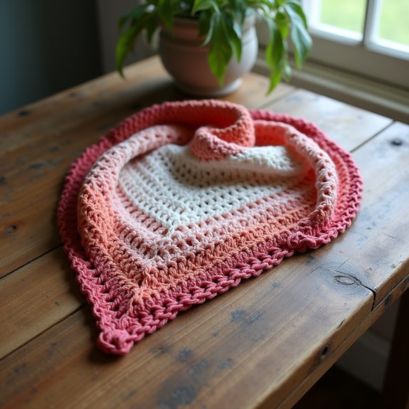 stylish crochet bandana accessory