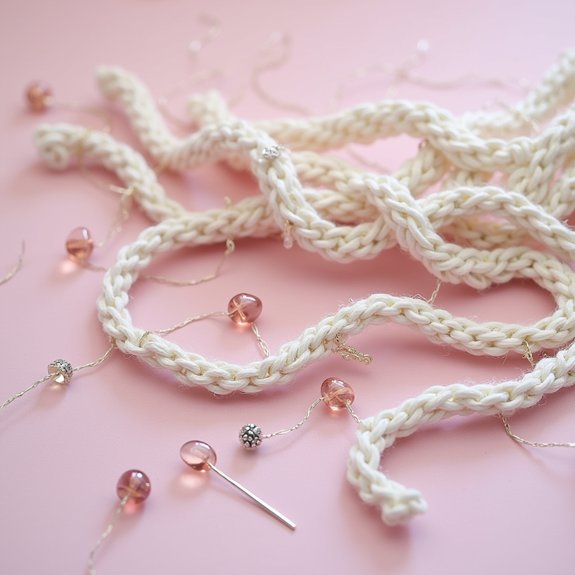 stylish crochet jewelry cords