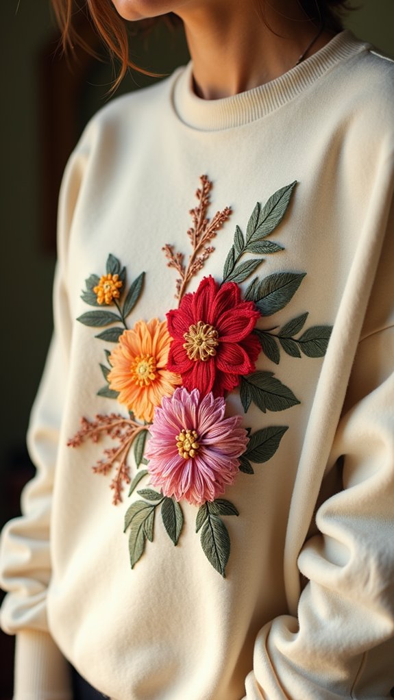 stylish embroidered casual wear