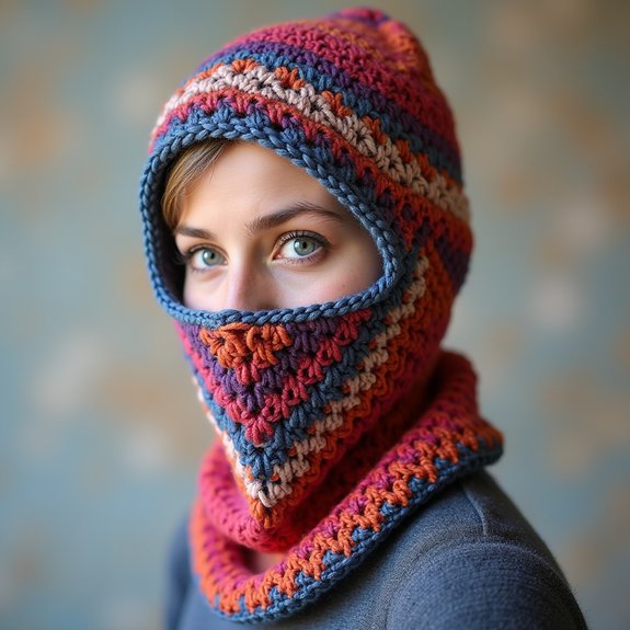 stylish geometric design headwear