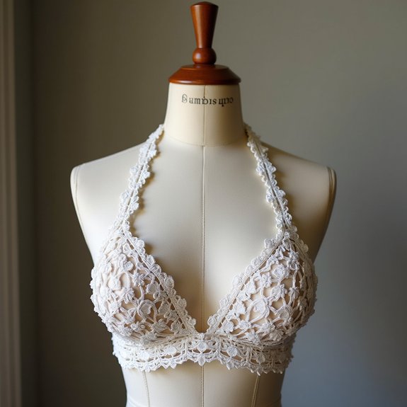 stylish halter neck bralette