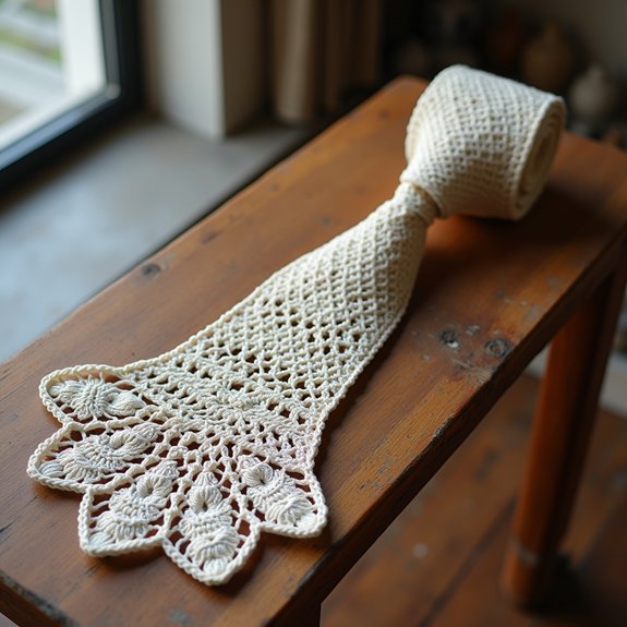 stylish handcrafted crochet accessory