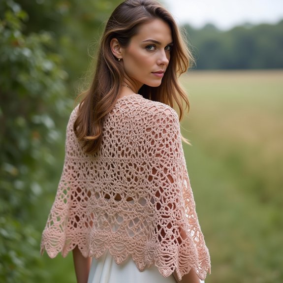 stylish handmade crochet accessory