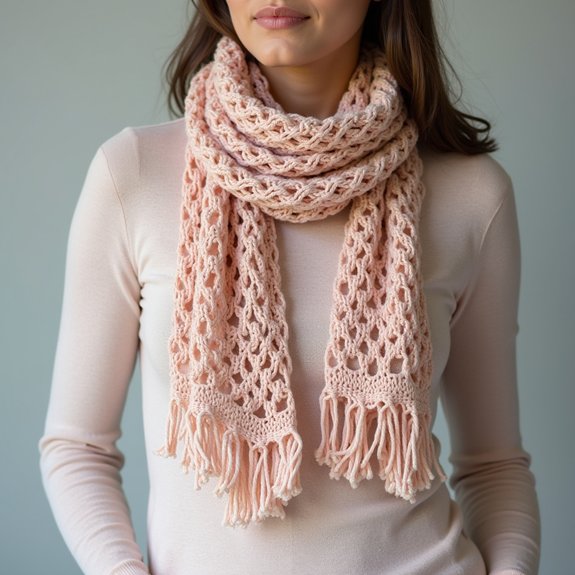 stylish handmade crochet scarves