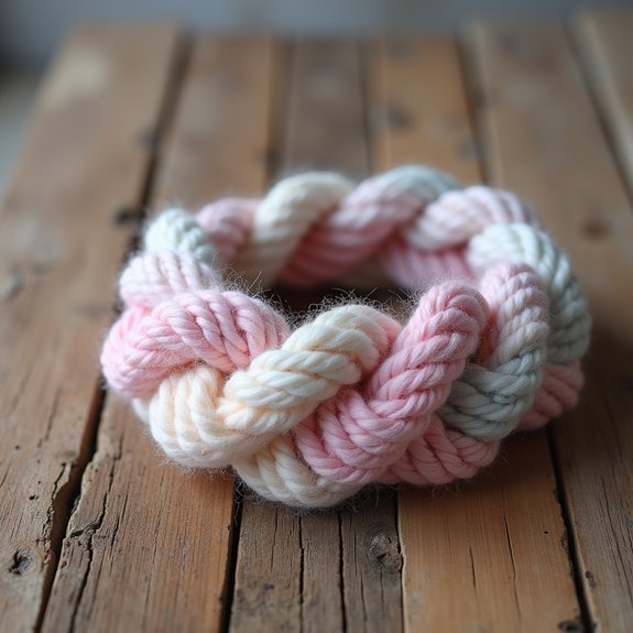 stylish knit crochet headband