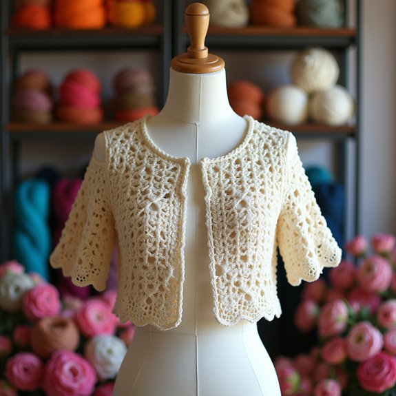 stylish knitted outerwear design