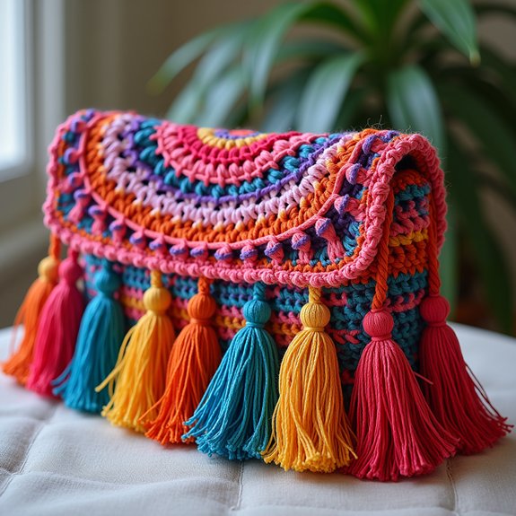 stylish statement tassel accessory