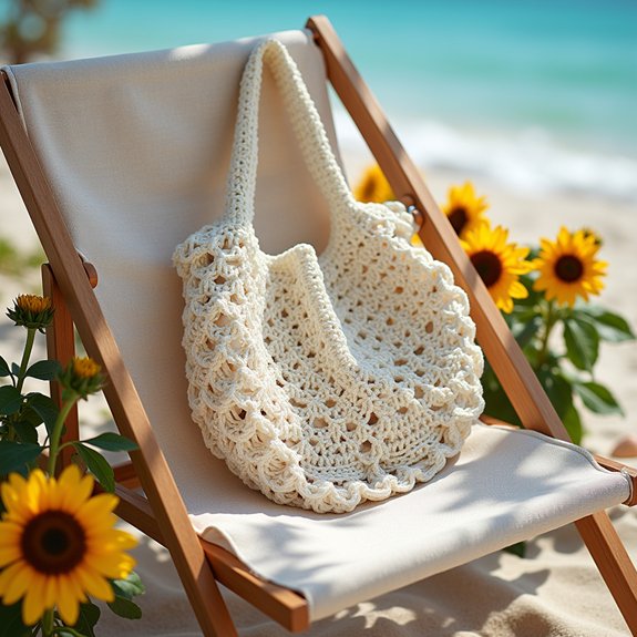 stylish summer tote bag