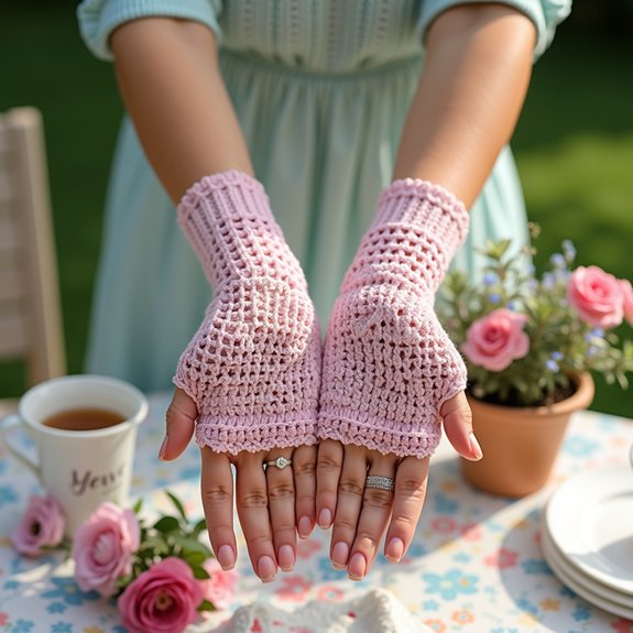 summer crochet handwear style