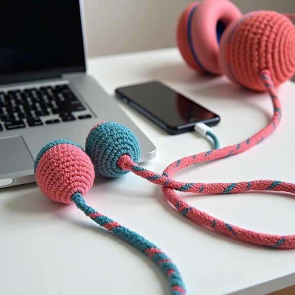 tech friendly crochet designs