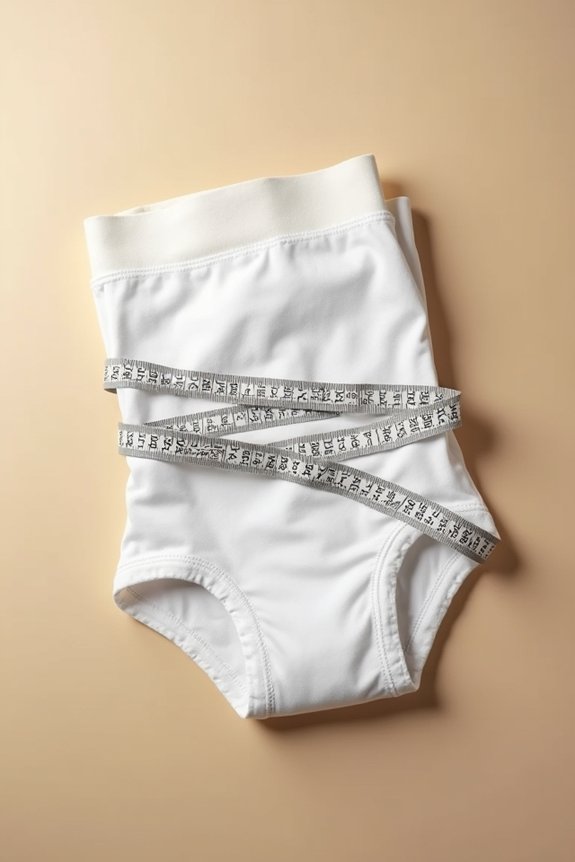 tena pants size guide