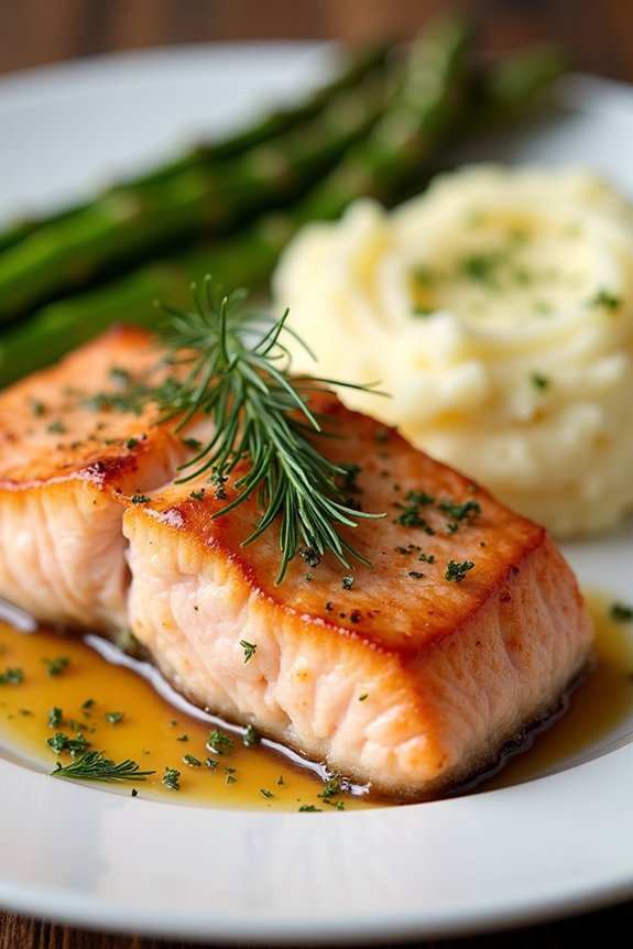 tender fish and seafood