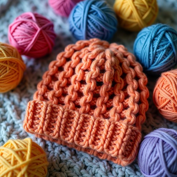 textured crochet hat pattern