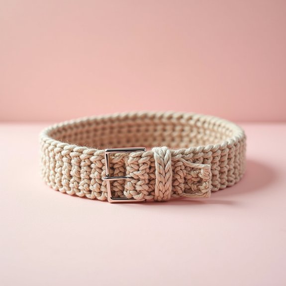 textured ribbed crochet accessory