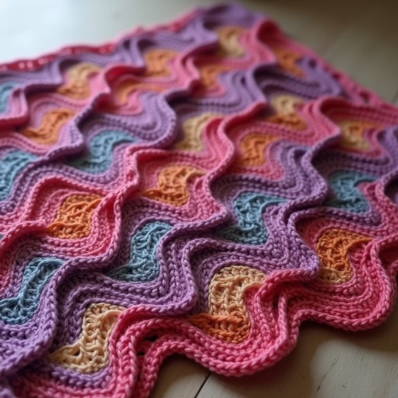 textured wave like pattern