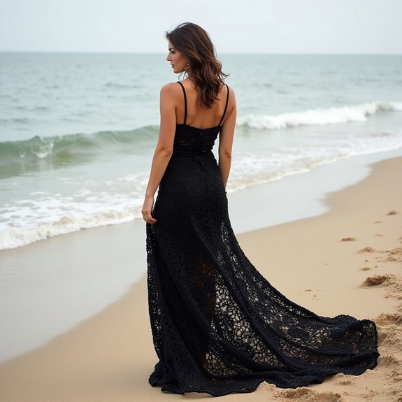 timeless elegance black dress