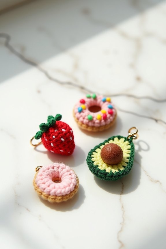 tiny edible accessory creations