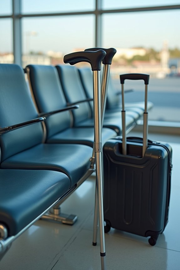 travel friendly walking stick selection