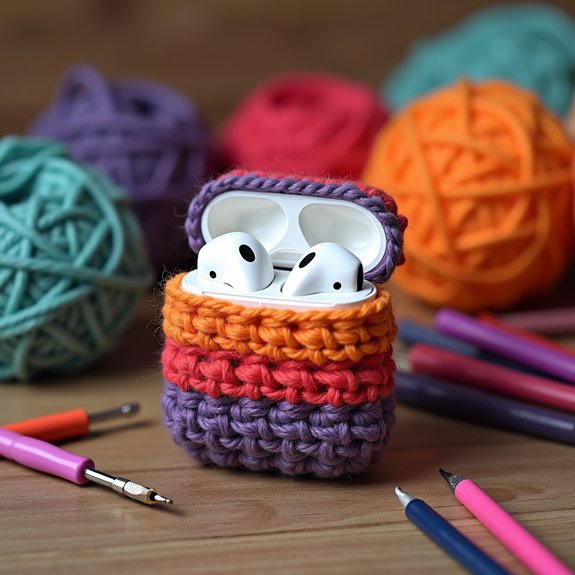 vibrant airpods case design