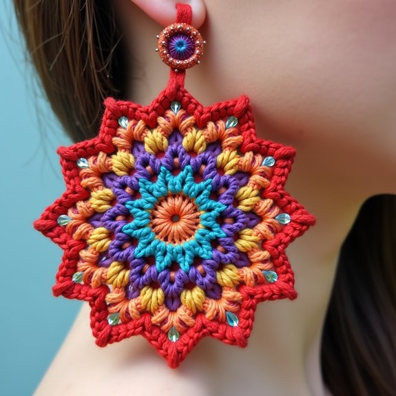 vibrant circular art patterns