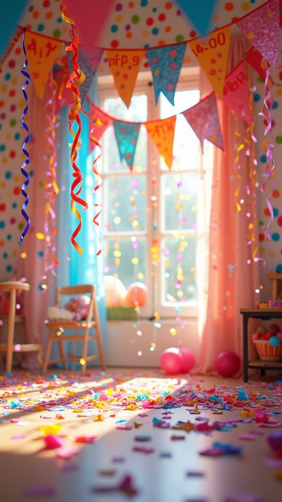 vibrant decorations and festivities