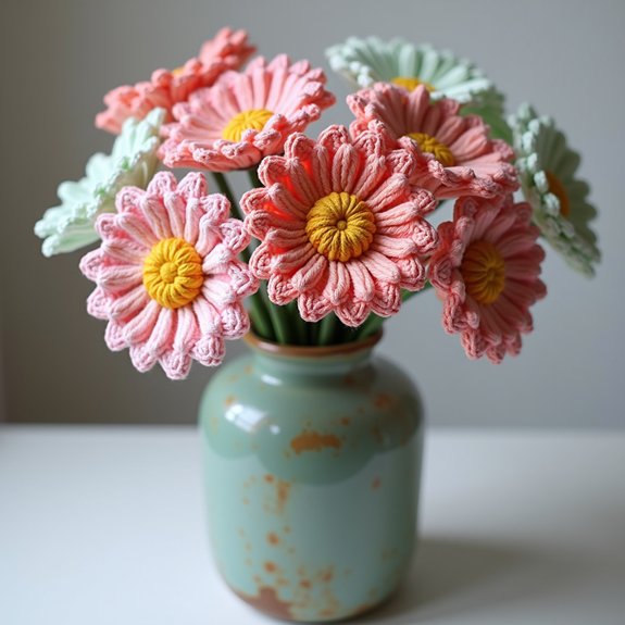 vibrant floral adornments intertwined
