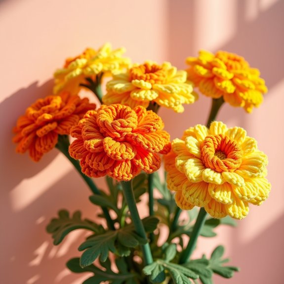 vibrant floral arrangements showcase