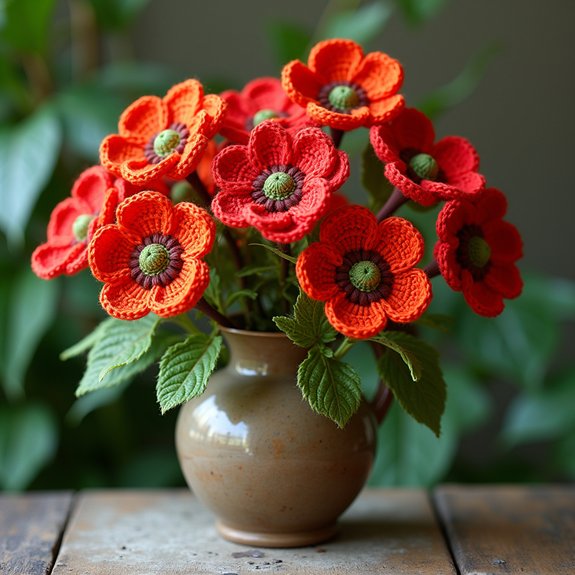 vibrant floral arrangements showcased