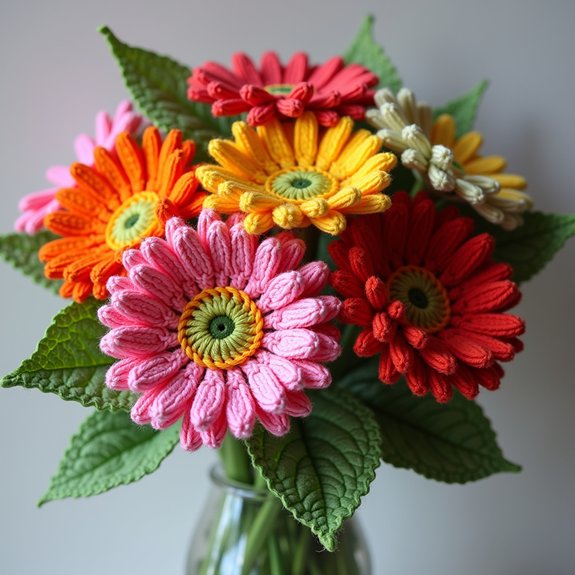 vibrant gerbera daisy bouquets