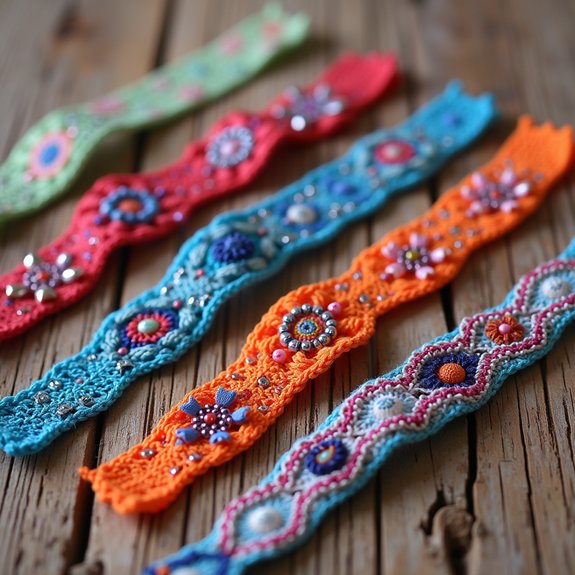 vibrant handmade jewelry accessory